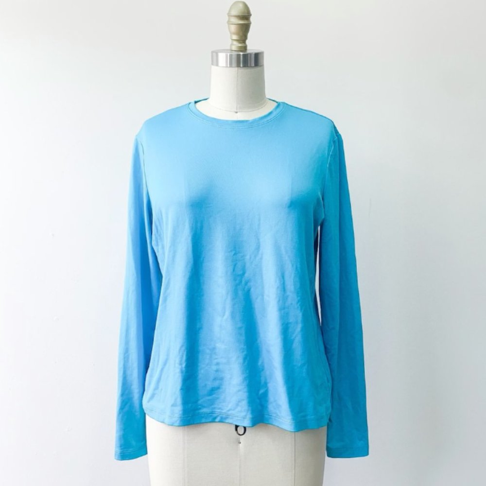 A'Nue Ligne • Cotton Long Sleeve Tee • M